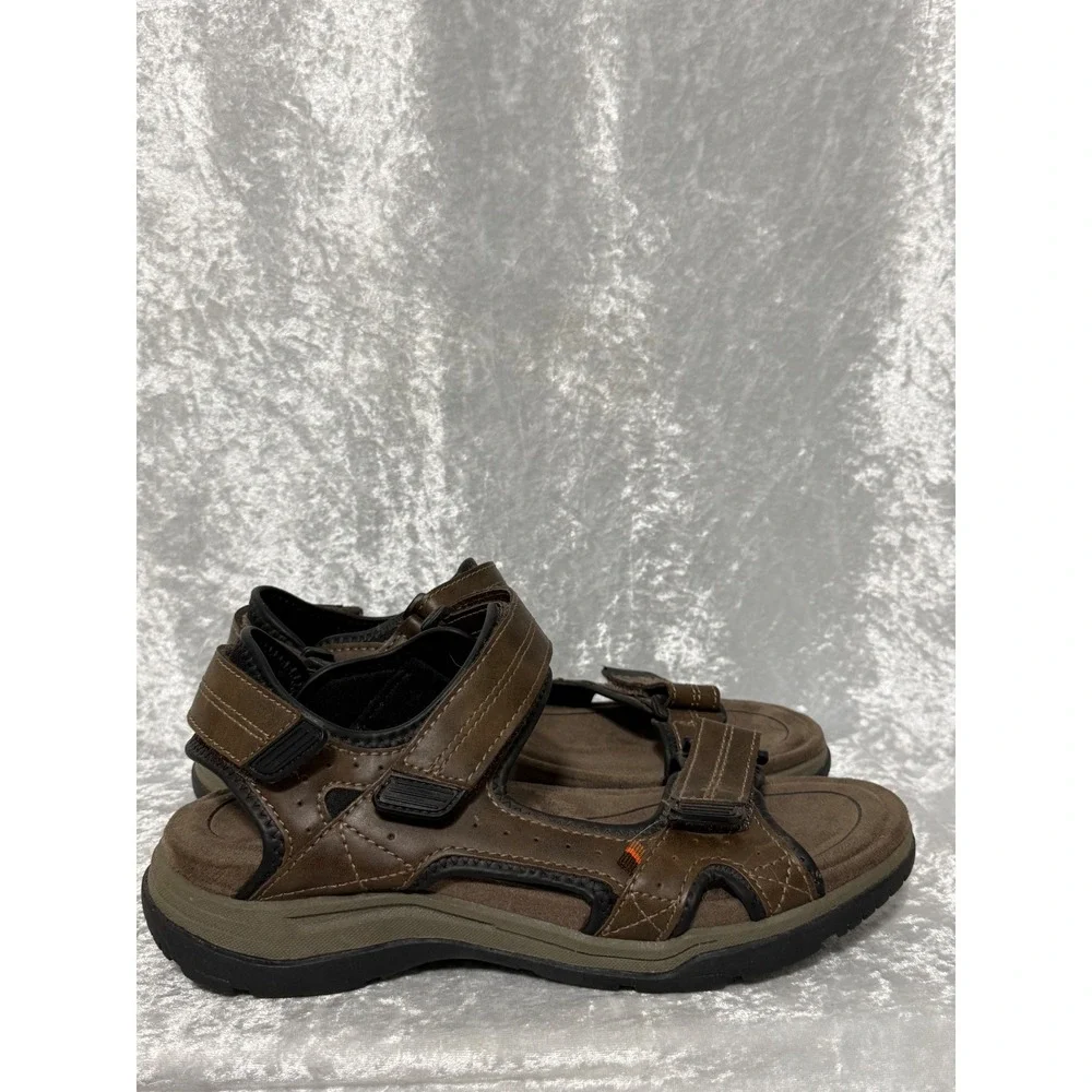 Ozark Trail Mens River Sport Hiking Sandals Memory Foam Adjustable Straps Sz-9